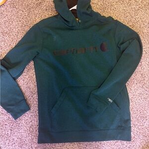 Carhartt Teal Hoodie for Men